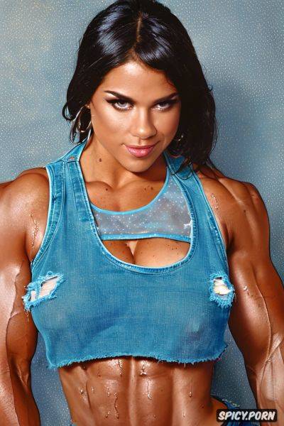Eyeglasses sexy face narrow waist scandinavian woman extremely shredded abs1 8 - spicy.porn on pornintellect.com