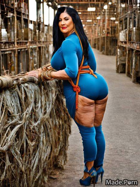 Industry factory bodybuilder woman ssbbw muscular 80 superhero AI porn - made.porn on pornintellect.com