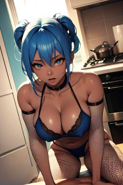 Anime Skinny Huge Boobs 18 Age Orgasm Face Blue Hair Pixie Hair Style Dark Skin 3d Kitchen Front View Straddling Fishnet 3672564260577785290 - AI Hentai - aihentai.co on pornintellect.com