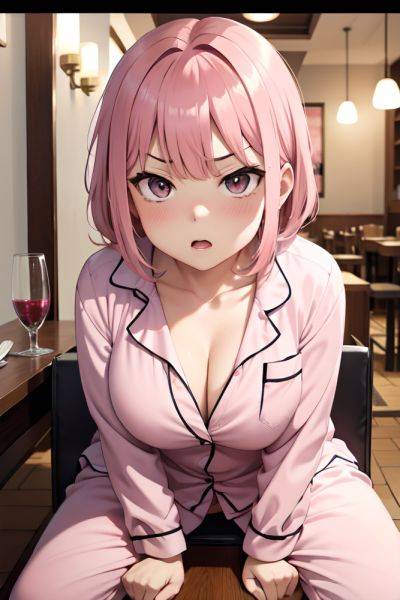 Anime Chubby Small Tits 30s Age Angry Face Pink Hair Bangs Hair Style Light Skin Dark Fantasy Restaurant Front View Spreading Legs Pajamas 3672815516167945603 - AI Hentai - aihentai.co on pornintellect.com