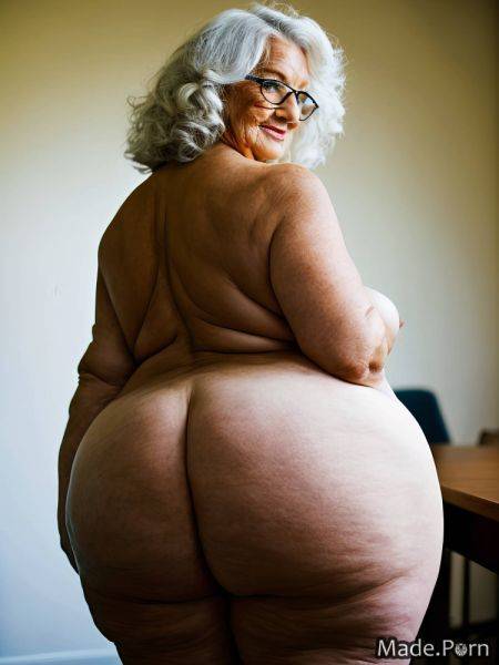 Made seductive classroom long hair thick thighs big hips fat AI porn - made.porn on pornintellect.com