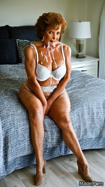 Gigantic boobs lingerie woman caucasian looking at viewer hairy seduction AI porn - made.porn on pornintellect.com
