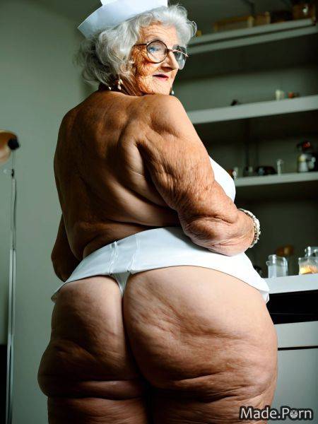 Mini skirt glasses big hips thick thighs chubby tall ssbbw AI porn - made.porn on pornintellect.com