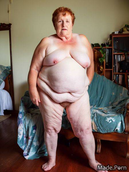 Ssbbw standing fairer skin short hair full shot thick thighs vintage AI porn - made.porn on pornintellect.com