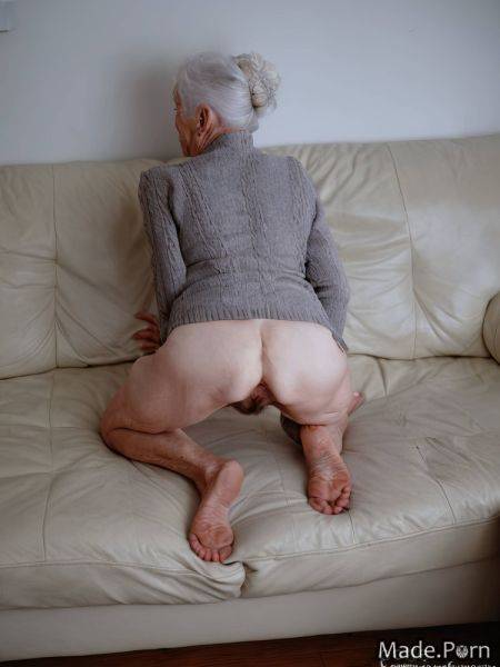 Photo nude from behind caucasian hair bun hairy undressing AI porn - made.porn on pornintellect.com