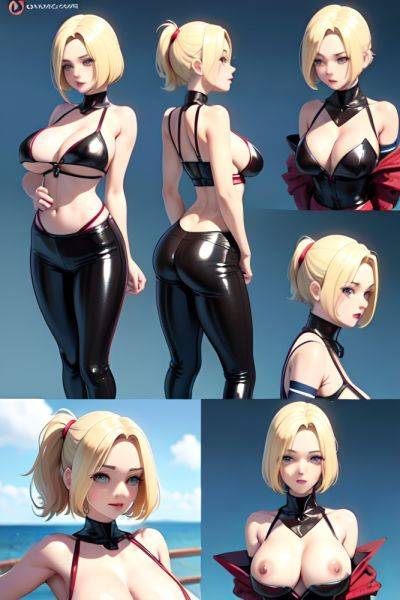 Anime Busty Small Tits 30s Age Orgasm Face Blonde Pixie Hair Style Light Skin 3d Club Side View Plank Latex 3673546090073790169 - AI Hentai - aihentai.co on pornintellect.com