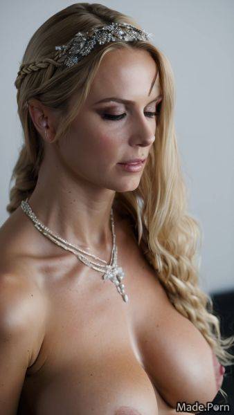 Tall lying necklace austrian looking at viewer athlete woman AI porn - made.porn - Austria on pornintellect.com