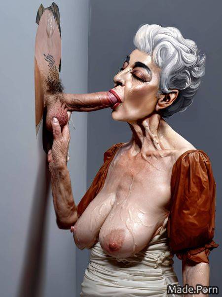 Big hips nipples white hair gigantic boobs big ass long fingernails long hair AI porn - made.porn on pornintellect.com