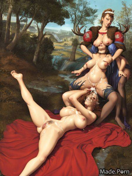 French braid forest viking busty chubby medieval crawling AI porn - made.porn - France on pornintellect.com