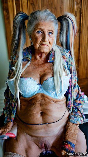 Made indoors pigtails caucasian 90 woman pussy fucking AI porn - made.porn on pornintellect.com