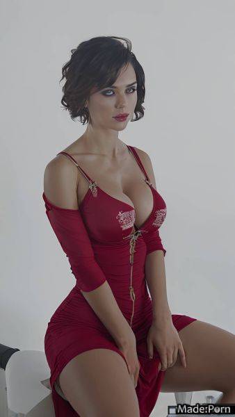 Short hair perfect body red looking at viewer bulgarian gigantic boobs undressing AI porn - made.porn - Bulgaria on pornintellect.com