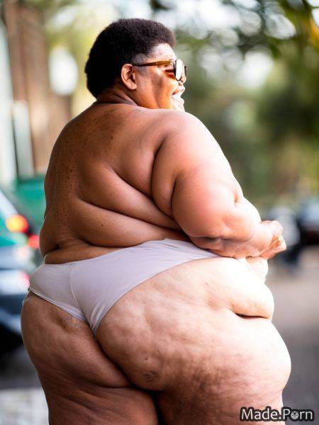 Photo sideview looking at viewer thick ssbbw seductive big hips AI porn - made.porn on pornintellect.com