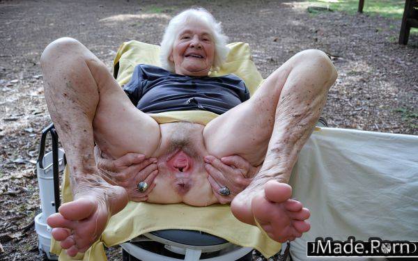 Nude skinny witch woman laughing saggy tits close up AI porn - made.porn on pornintellect.com