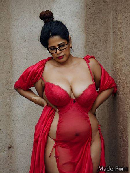 Woman 70 nightgown silk transparent mexican saggy tits AI porn - made.porn - Mexico on pornintellect.com