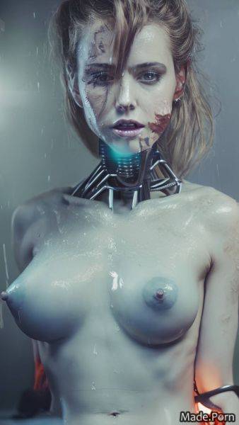 Partially nude pussy fucking cyborg blowjob medium shot roleplay big balls AI porn - made.porn on pornintellect.com
