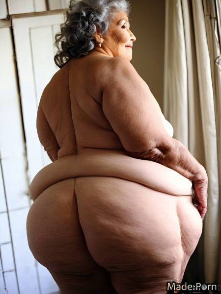 Sideview big ass 80 black hair thick thighs nude ssbbw AI porn - made.porn on pornintellect.com