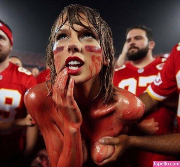 Taylor Swift Ai PT2 Taylor is a good little NFL Slut for the fans! 🥵🤤🍆 - erome.com on pornintellect.com