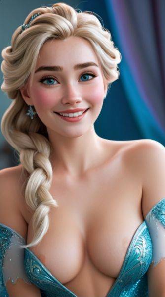 AI generated Elsa/Frozen Nudes - erome.com on pornintellect.com