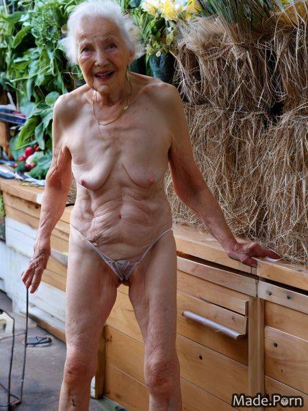 Hairy 90 topless thong nude spreading legs undressing AI porn - made.porn on pornintellect.com