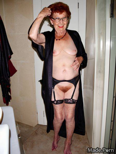 Femdom short nude bathroom photo smile stockings AI porn - made.porn on pornintellect.com