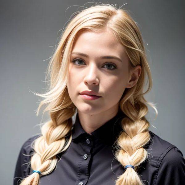 ,white people,woman,twenties,(RAW photo, best quality, masterpiece:1.1), (realistic, photo-realistic:1.2), ultra-detailed, ultra high res, physically-based rendering,long hair,french braid,blonde hair,(adult:1.5) - pornmake.ai - France on pornintellect.com
