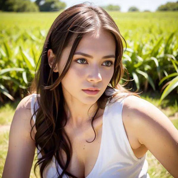 ,korean,woman,twenties,(RAW photo, best quality, masterpiece:1.1), (realistic, photo-realistic:1.2), ultra-detailed, ultra high res, physically-based rendering,long hair,messy hair,brown hair,hair behind ear,bangs,blue - pornmake.ai - North Korea on pornintellect.com
