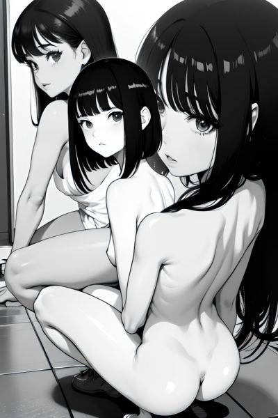 Anime Skinny Small Tits 60s Age Orgasm Face Black Hair Bangs Hair Style Light Skin Black And White Yacht Back View Squatting Teacher 3676163013647854099 - AI Hentai - aihentai.co on pornintellect.com