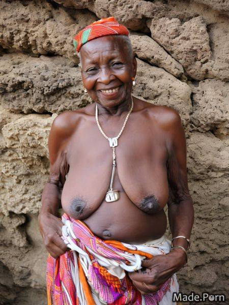 Tanned skin saggy tits jewelry nude looking at viewer african 90 AI porn - made.porn on pornintellect.com