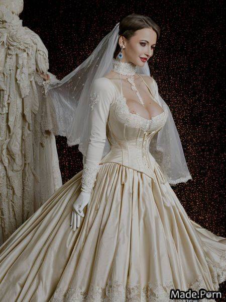 Transparent topless long sleeves gigantic boobs wife victorian silk AI porn - made.porn on pornintellect.com
