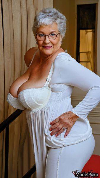 Muscular nightgown gigantic boobs big tits big ass woman nude AI porn - made.porn on pornintellect.com