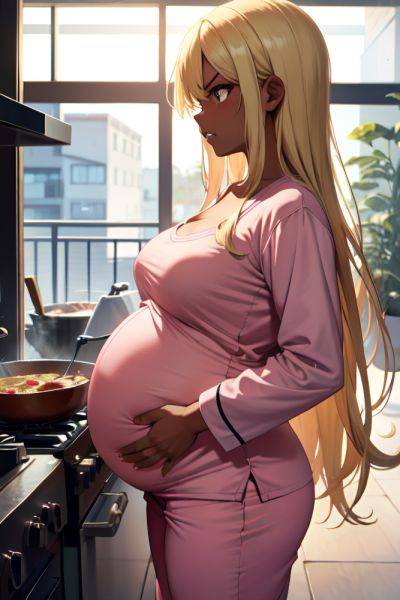 Anime Pregnant Small Tits 20s Age Angry Face Blonde Straight Hair Style Dark Skin Vintage Strip Club Side View Cooking Pajamas 3672077210908240889 - AI Hentai - aihentai.co on pornintellect.com