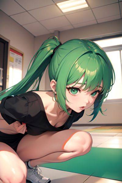 Anime Skinny Small Tits 80s Age Orgasm Face Green Hair Bangs Hair Style Light Skin Black And White Hospital Side View Squatting Teacher 3678111210358839129 - AI Hentai - aihentai.co on pornintellect.com