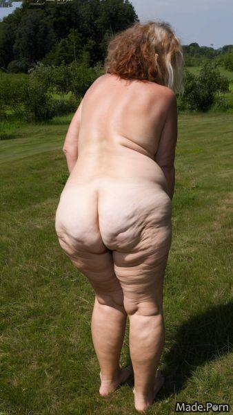 Bottomless hairy tall looking at viewer big ass nude barefoot AI porn - made.porn on pornintellect.com