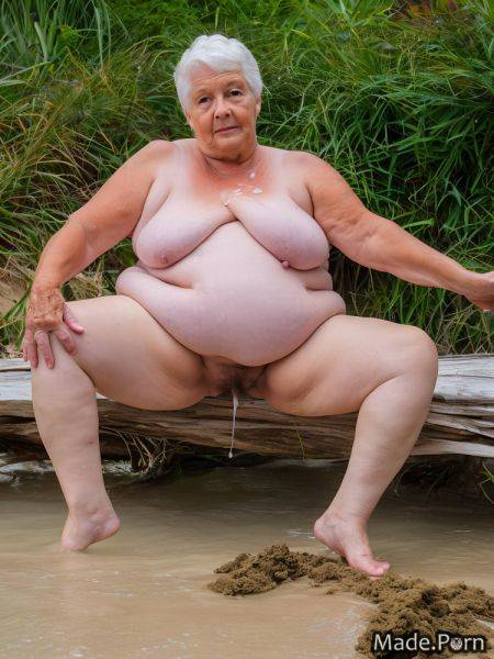 Spreading legs standing saggy tits ssbbw stockings natural tits woman AI porn - made.porn on pornintellect.com