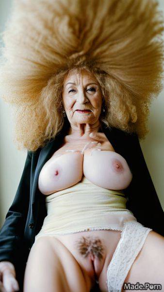 Long hair 90 slutty multicolored hair wild afro caucasian made AI porn - made.porn on pornintellect.com