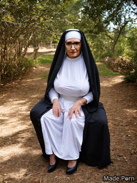 Big hips made nun woman glasses big tits full shot AI porn - made.porn on pornintellect.com