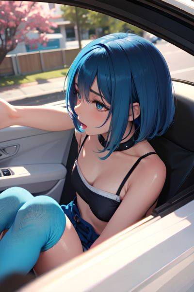 Anime Skinny Small Tits 40s Age Ahegao Face Blue Hair Bobcut Hair Style Dark Skin Crisp Anime Car Side View Cumshot Stockings 3679170349779075786 - AI Hentai - aihentai.co on pornintellect.com