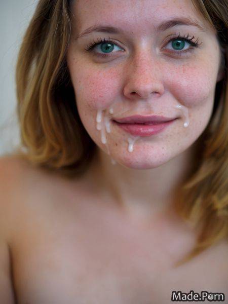 Woman nipples short small tits babe blue facial AI porn - made.porn on pornintellect.com