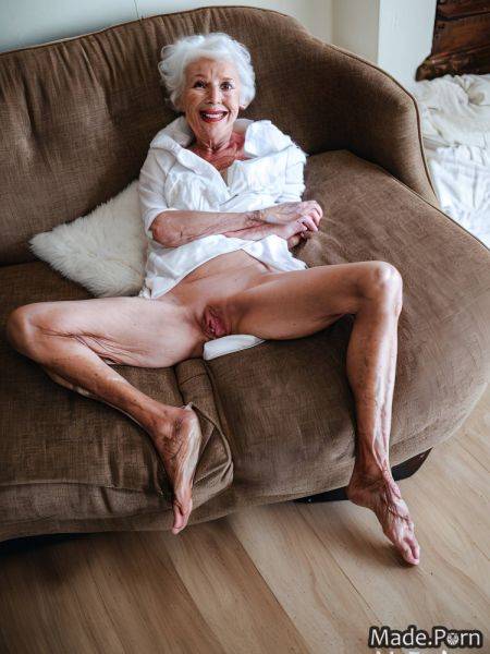Spreading legs looking at viewer indoors amateur lying short photo AI porn - made.porn on pornintellect.com