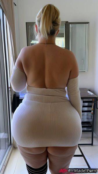 Micro skirt slutty blouse seduction chubby waitress cum on ass AI porn - made.porn on pornintellect.com