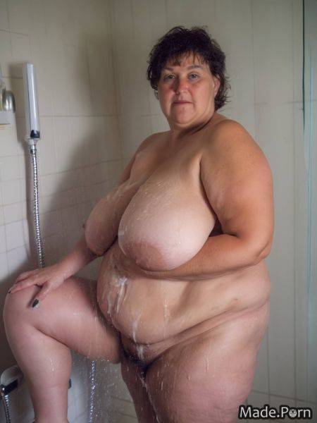 Gigantic boobs nude voyeur bbw woman shower ssbbw AI porn - made.porn on pornintellect.com
