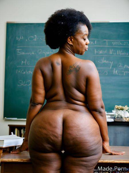 Thick bare shoulders thighs back view photo classroom bobcut AI porn - made.porn on pornintellect.com