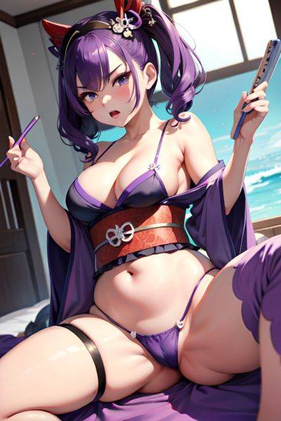 Anime Chubby Small Tits 60s Age Angry Face Purple Hair Pixie Hair Style Light Skin Charcoal Wedding Close Up View Spreading Legs Geisha 3679630340741327114 - AI Hentai - aihentai.co on pornintellect.com