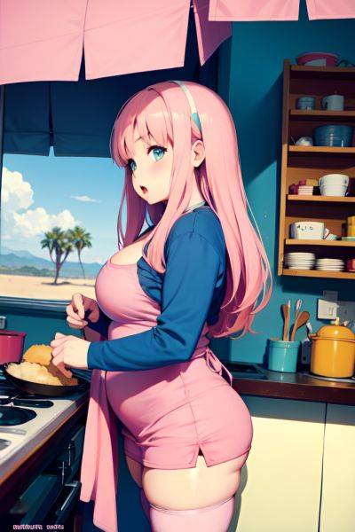 Anime Chubby Small Tits 80s Age Shocked Face Pink Hair Straight Hair Style Light Skin Comic Desert Side View Cooking Stockings 3676607542792484401 - AI Hentai - aihentai.co on pornintellect.com