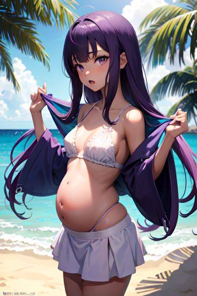 Anime Pregnant Small Tits 18 Age Shocked Face Purple Hair Bangs Hair Style Dark Skin Warm Anime Beach Back View Spreading Legs Mini Skirt 3680500071613000722 - AI Hentai - aihentai.co on pornintellect.com