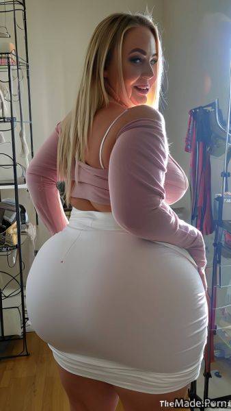 Pawg teacher slutty facial knitted woman big ass AI porn - made.porn on pornintellect.com