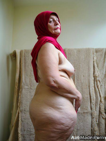 Big ass woman big hips nude bottomless 70 hijab AI porn - made.porn on pornintellect.com