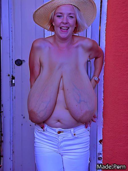 Sun tanning photo bobcut hairy pawg big hips bbw AI porn - made.porn on pornintellect.com