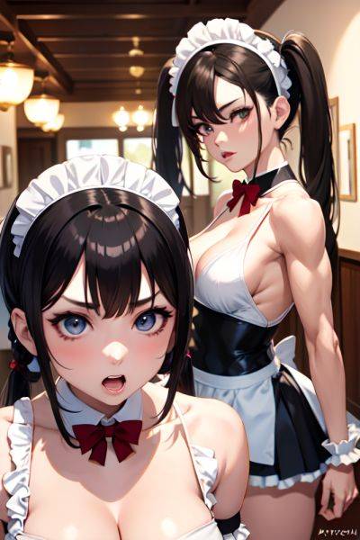 Anime Muscular Small Tits 60s Age Ahegao Face Brunette Pigtails Hair Style Light Skin Dark Fantasy Casino Front View On Back Maid 3681230646065542600 - AI Hentai - aihentai.co on pornintellect.com
