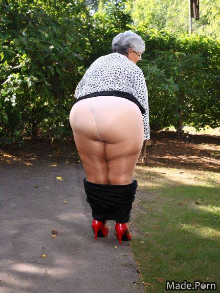 Woman ssbbw 80 pantyhose photo thong big ass AI porn - made.porn on pornintellect.com